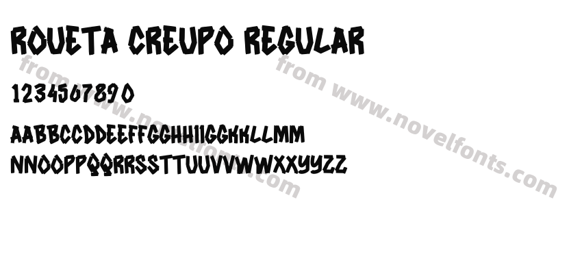 Roueta Creupo RegularPreview