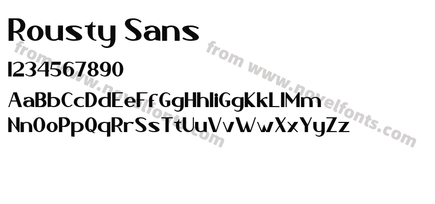 Rousty SansPreview