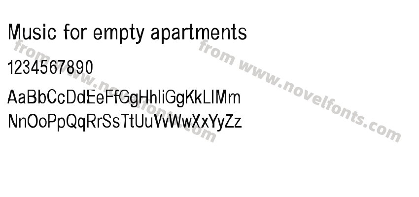 Music for empty apartmentsPreview