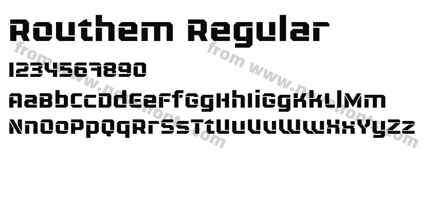 Routhem RegularPreview