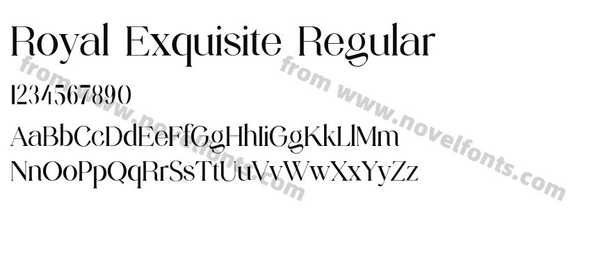 Royal Exquisite RegularPreview