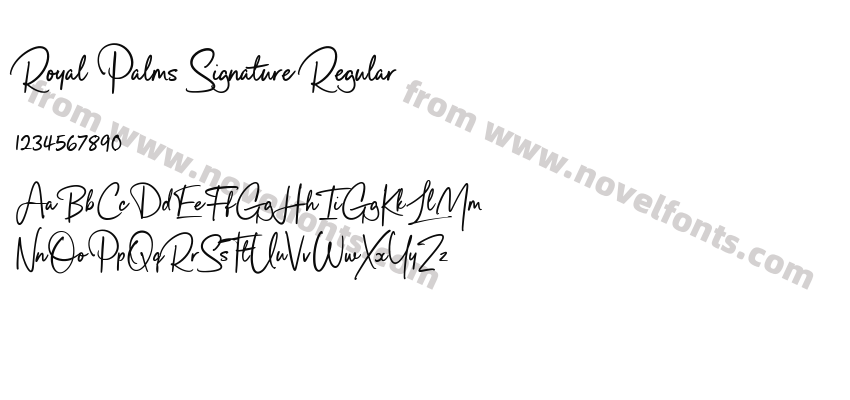 Royal Palms Signature RegularPreview