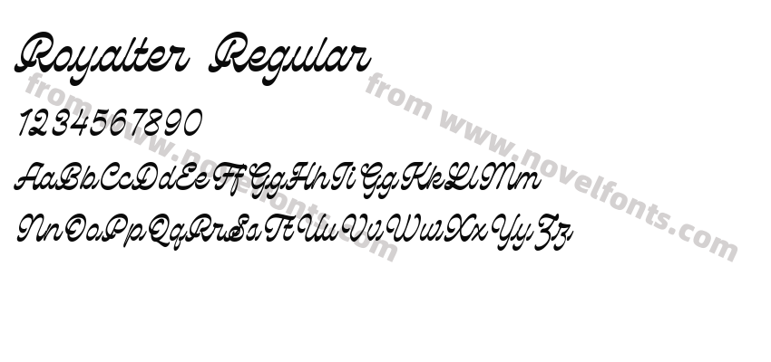 Royalter RegularPreview