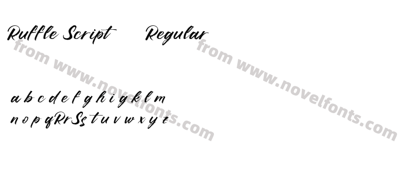 Ruffle Script DEMO RegularPreview