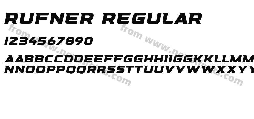 Rufner RegularPreview