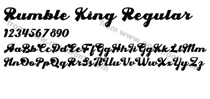Rumble King RegularPreview