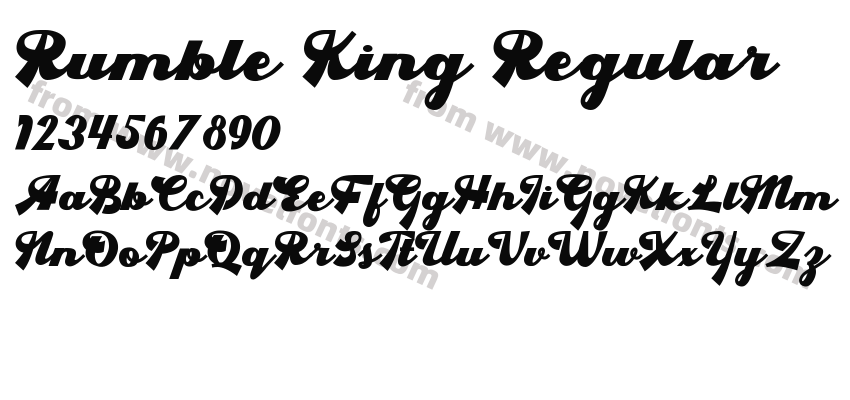 Rumble King RegularPreview
