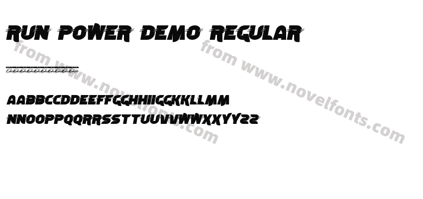 Run Power Demo RegularPreview