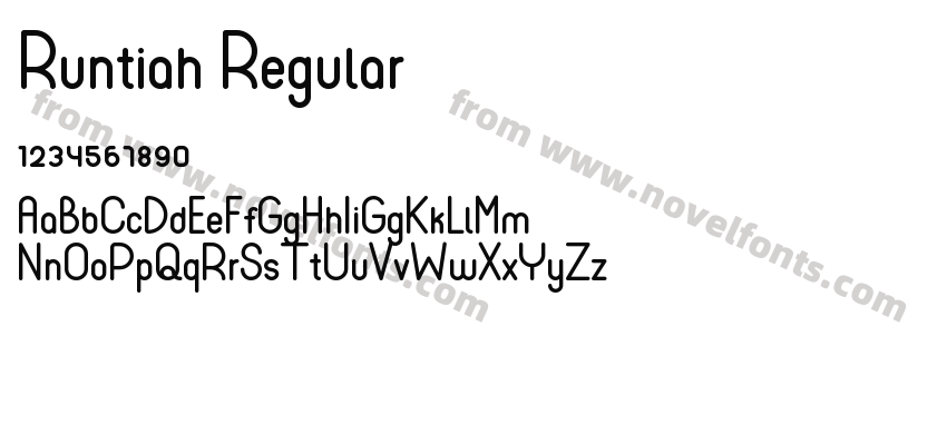 Runtiah RegularPreview