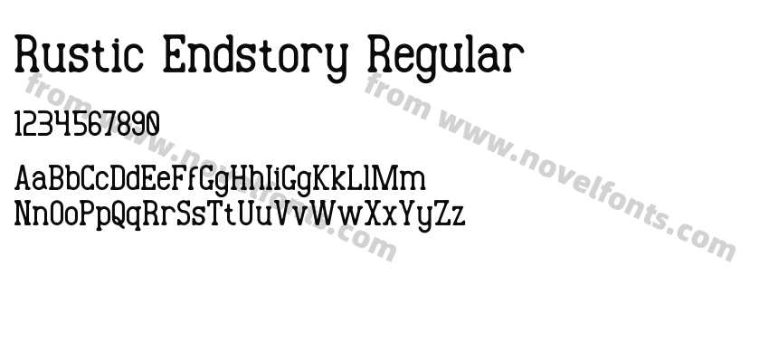Rustic Endstory RegularPreview