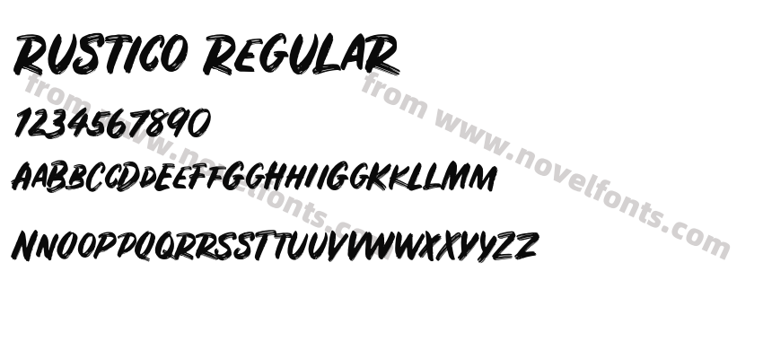 Rustico RegularPreview