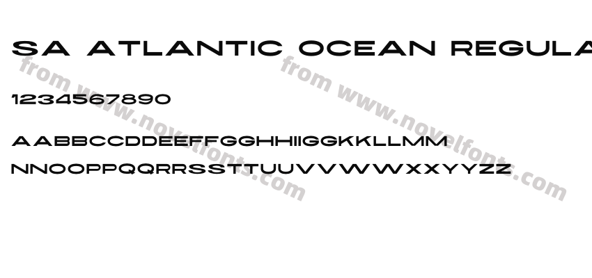 SA Atlantic Ocean RegularPreview