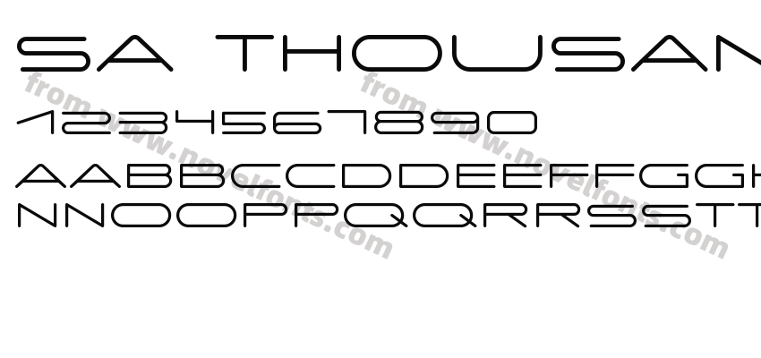SA Thousand RegularPreview