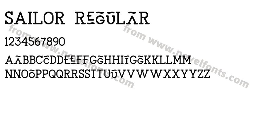 SAILOR RegularPreview