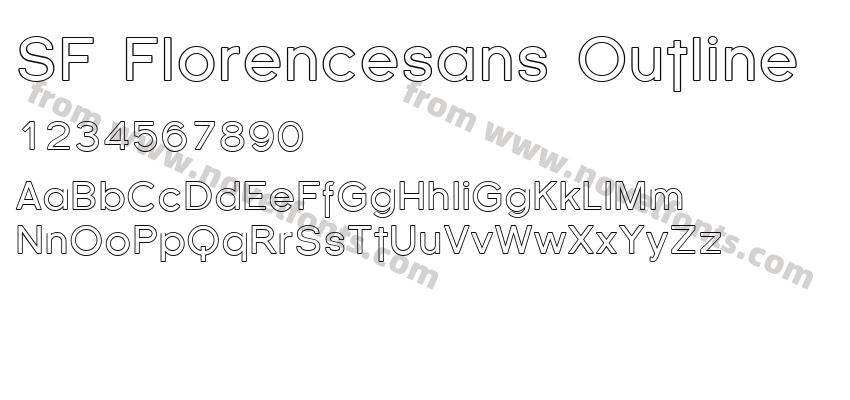 SF Florencesans OutlinePreview