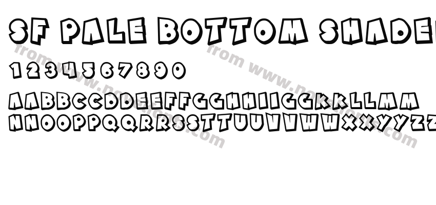 SF Pale Bottom ShadedPreview