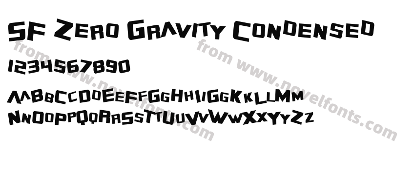 SF Zero Gravity CondensedPreview