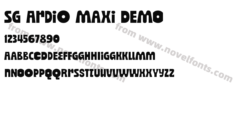 SG Ardio Maxi DEMOPreview