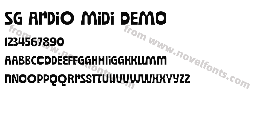 SG Ardio Midi DEMOPreview
