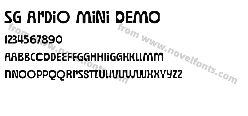 SG Ardio Mini DEMOPreview