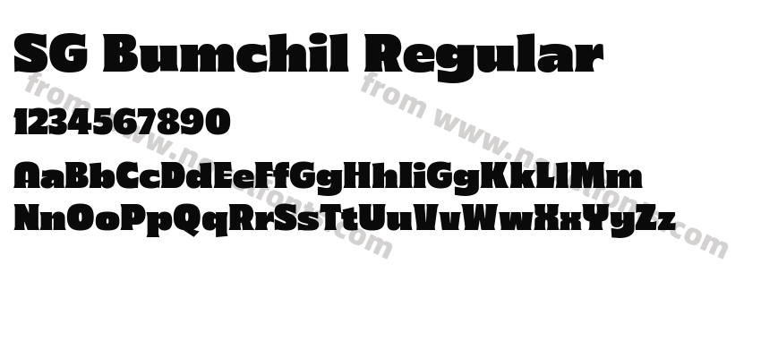 SG Bumchil RegularPreview