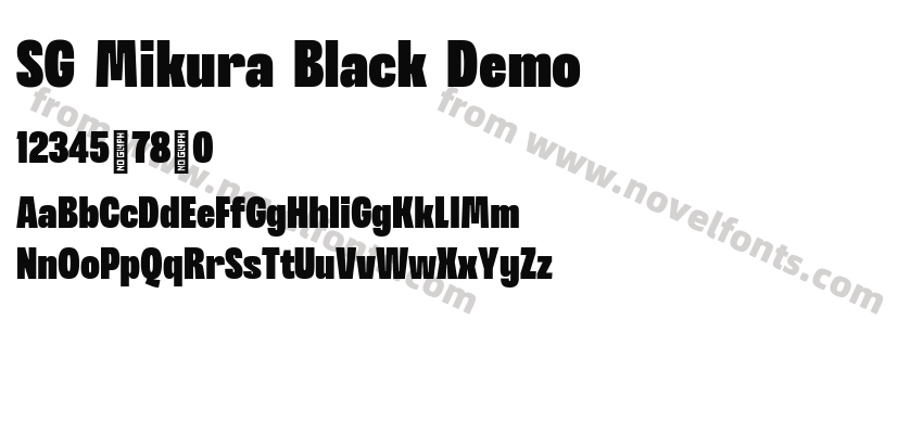 SG Mikura Black DemoPreview