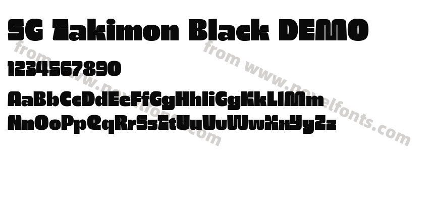 SG Takimon Black DEMOPreview