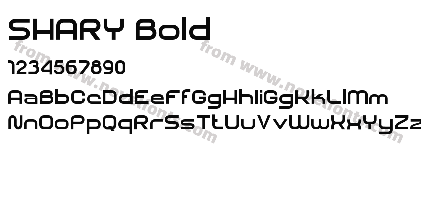 SHARY BoldPreview