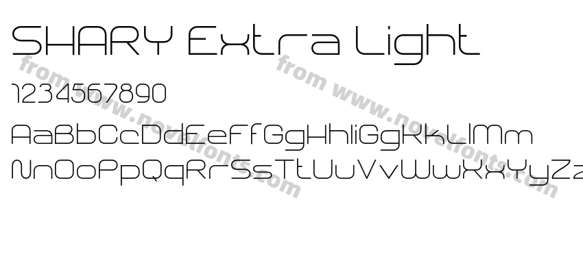 SHARY Extra LightPreview