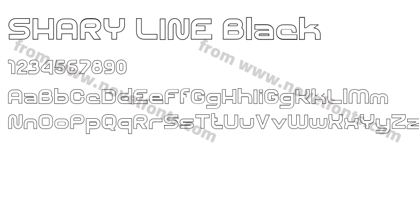 SHARY LINE BlackPreview