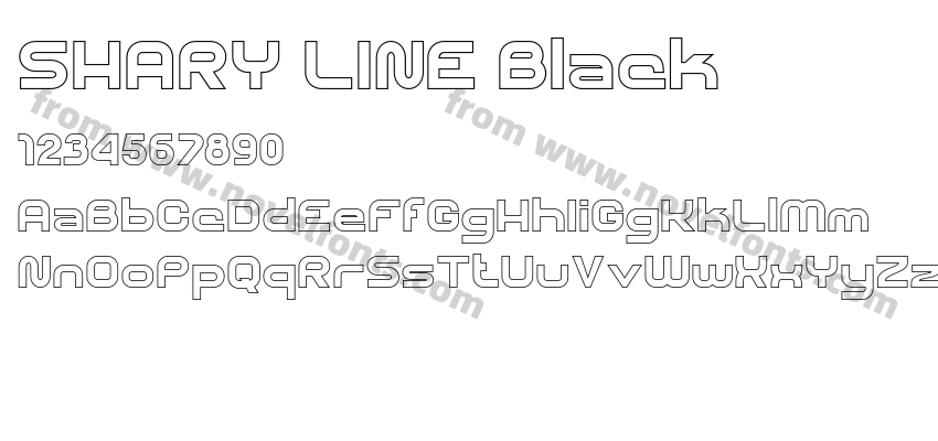 SHARY LINE BlackPreview