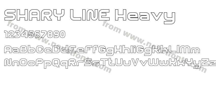 SHARY LINE HeavyPreview