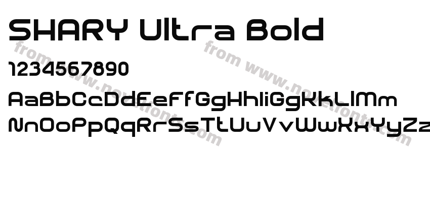 SHARY Ultra BoldPreview