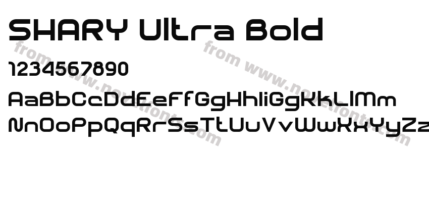 SHARY Ultra BoldPreview