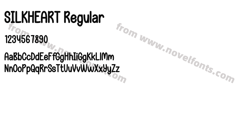 SILKHEART RegularPreview