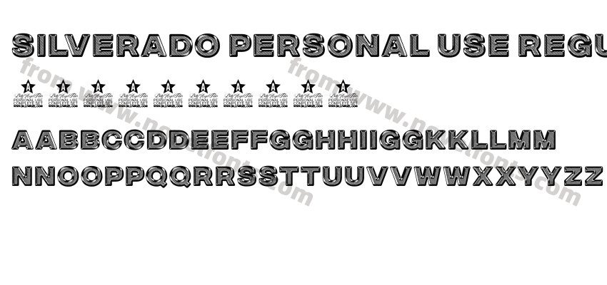 SILVERADO PERSONAL USE RegularPreview
