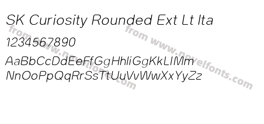 SK Curiosity Rounded Ext Lt ItaPreview