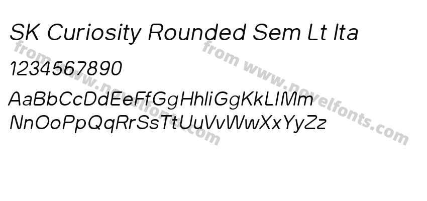 SK Curiosity Rounded Sem Lt ItaPreview