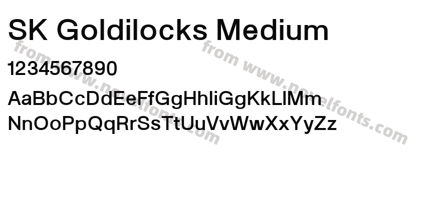 SK Goldilocks MediumPreview