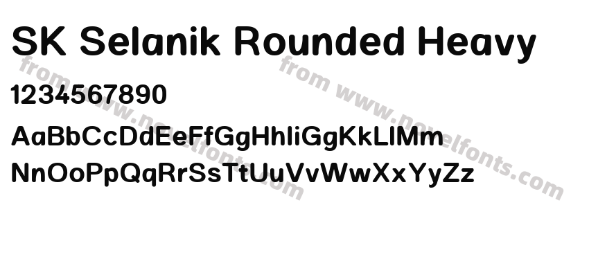 SK Selanik Rounded HeavyPreview