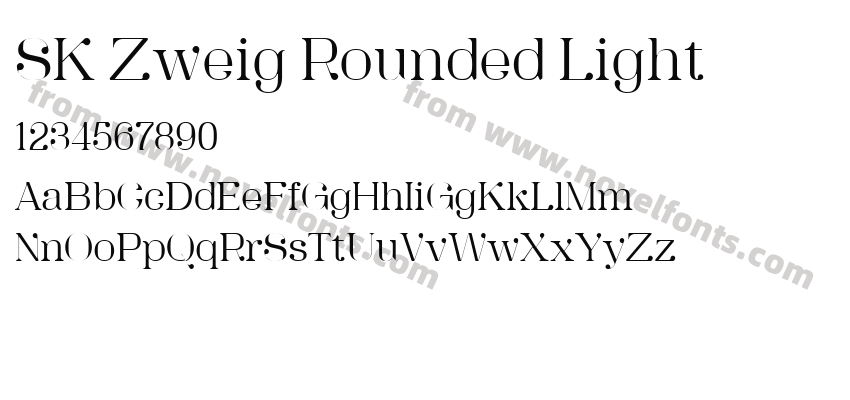 SK Zweig Rounded LightPreview
