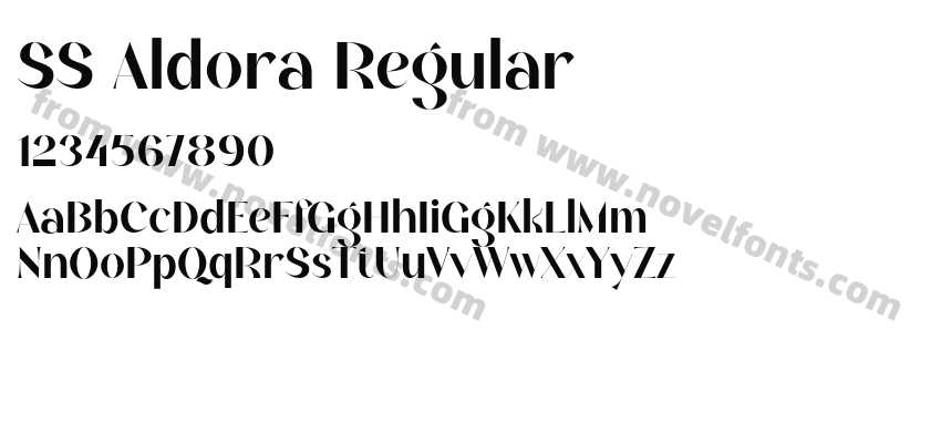 SS Aldora RegularPreview