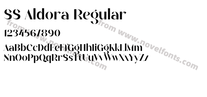 SS Aldora RegularPreview