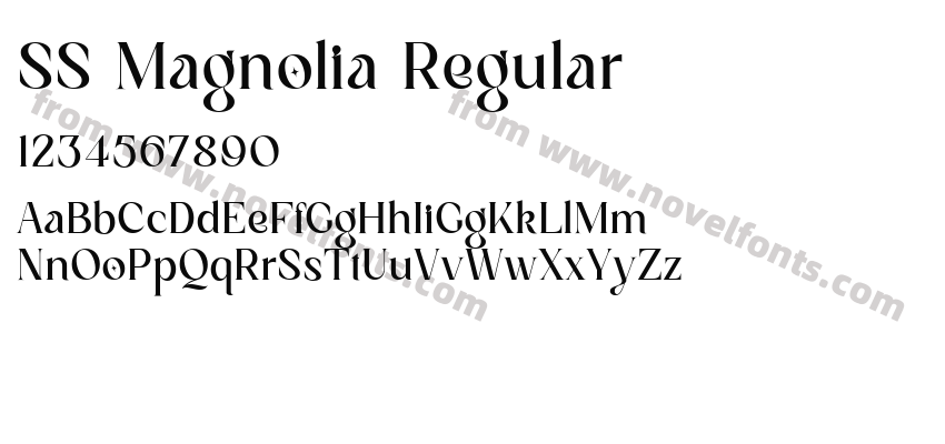 SS Magnolia RegularPreview