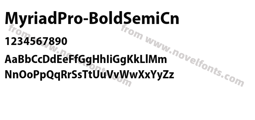 MyriadPro-BoldSemiCnPreview