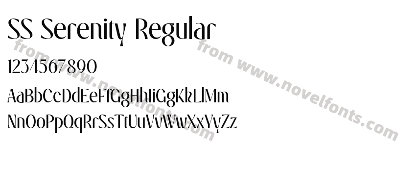 SS Serenity RegularPreview