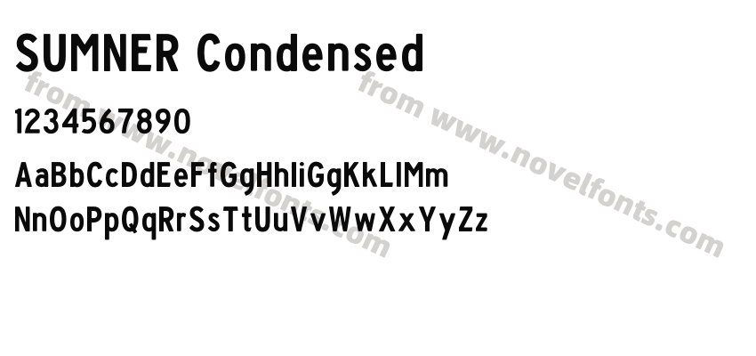 SUMNER CondensedPreview
