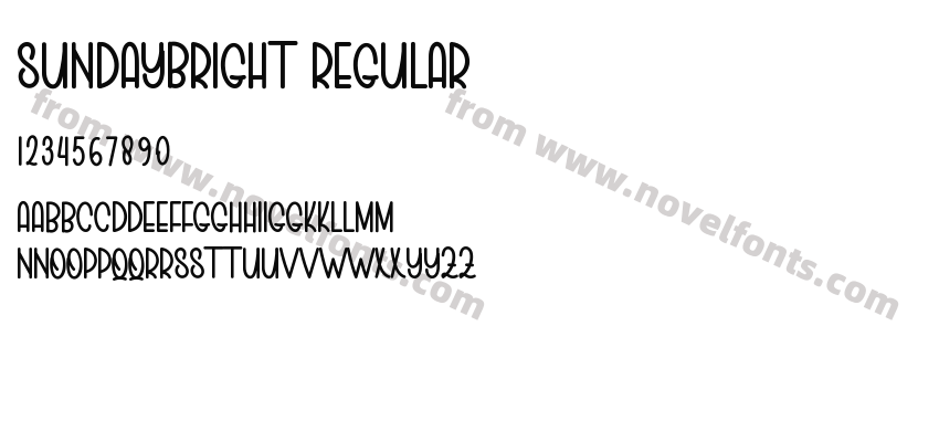 SUNDAYBRIGHT RegularPreview