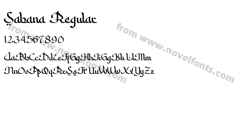 Sabana RegularPreview