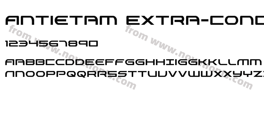 Antietam Extra-CondensedPreview